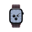 42mm Burgundy Plaid Sport Loop