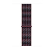 46mm Burgundy Plaid Sport Loop