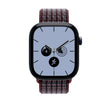 46mm Burgundy Plaid Sport Loop