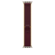 49mm Burgundy Trail Loop - M/L - Natural Titanium Finish