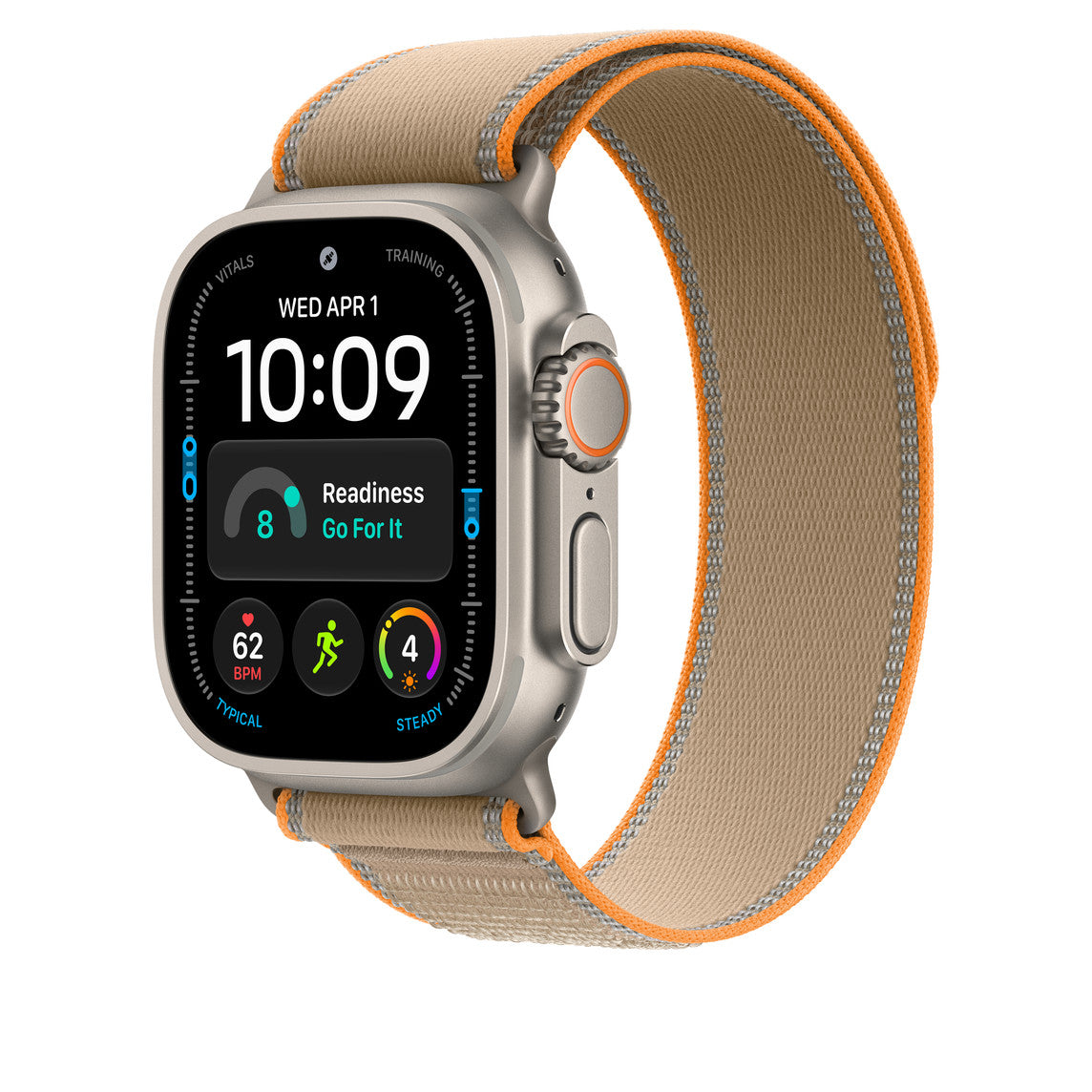 49mm Sand Trail Loop - M/L - Natural Titanium Finish