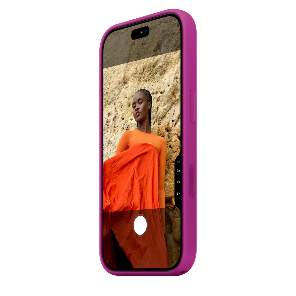 iPhone 18 Pro Silicone Case with MagSafe - Magenta