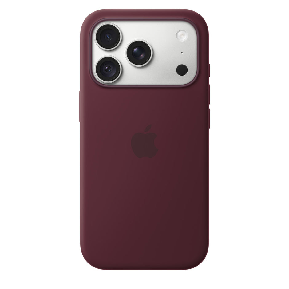 iPhone 18 Pro Silicone Case with MagSafe - Burgundy