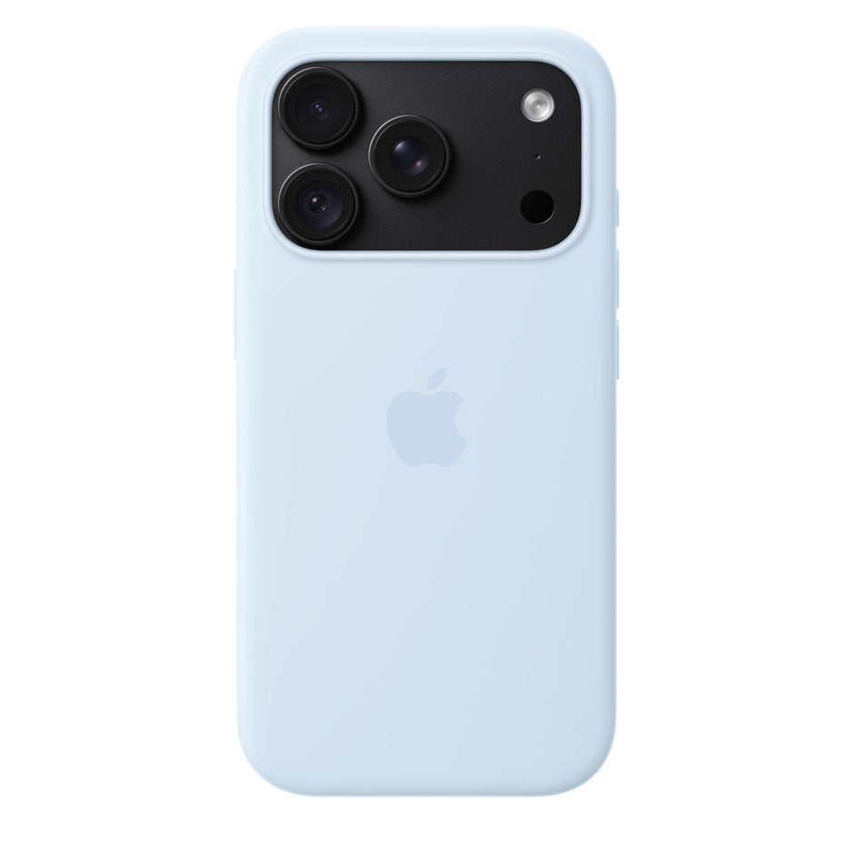 iPhone 18 Pro Silicone Case with MagSafe - Crisp Blue