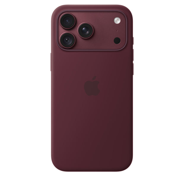 iPhone 18 Pro Max Silicone Case with MagSafe - Burgundy