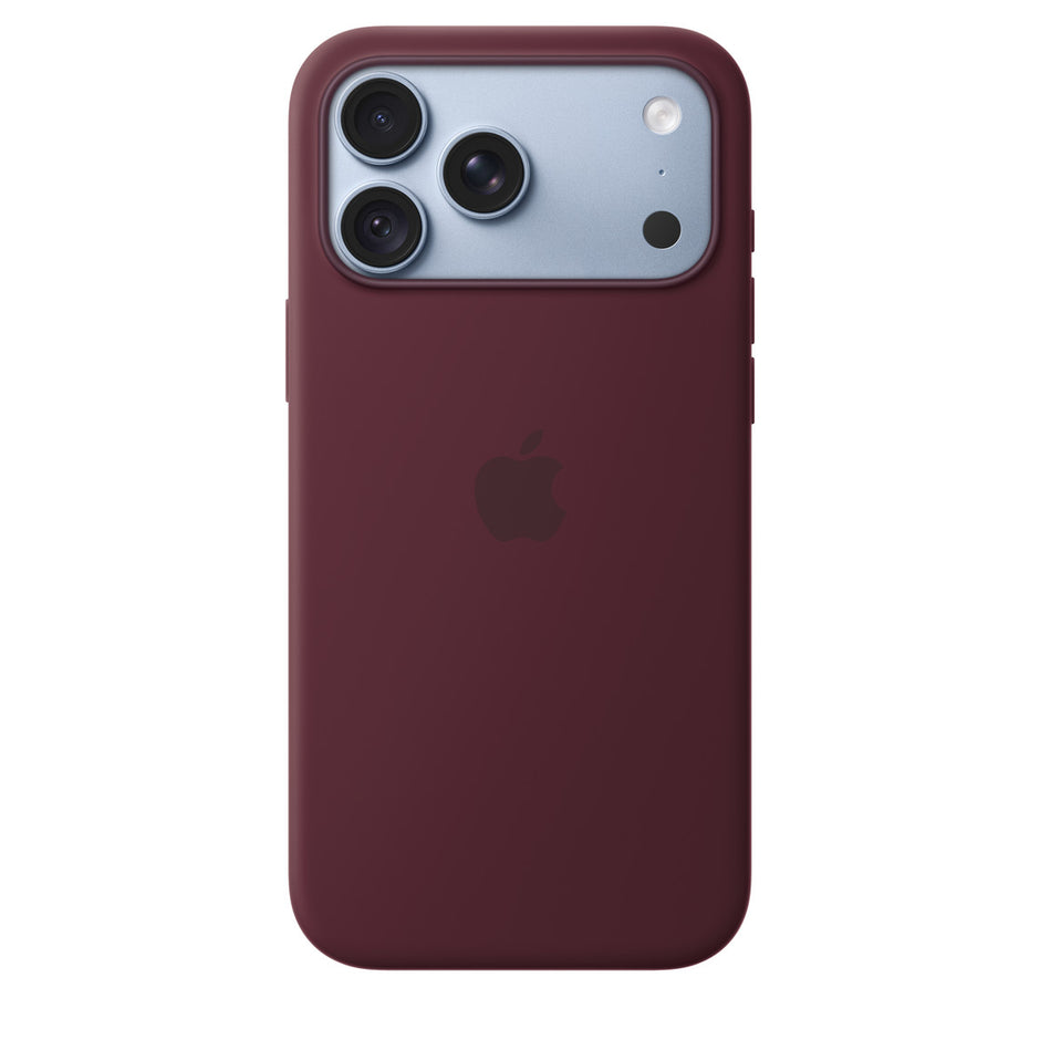 iPhone 18 Pro Max Silicone Case with MagSafe - Burgundy