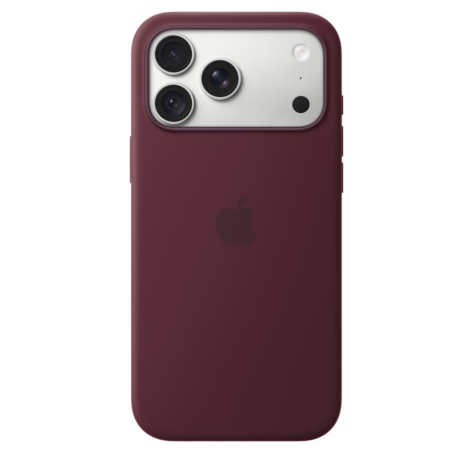 iPhone 18 Pro Max Silicone Case with MagSafe - Burgundy