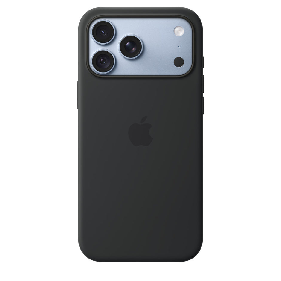 iPhone 18 Pro Max Silicone Case with MagSafe - Black