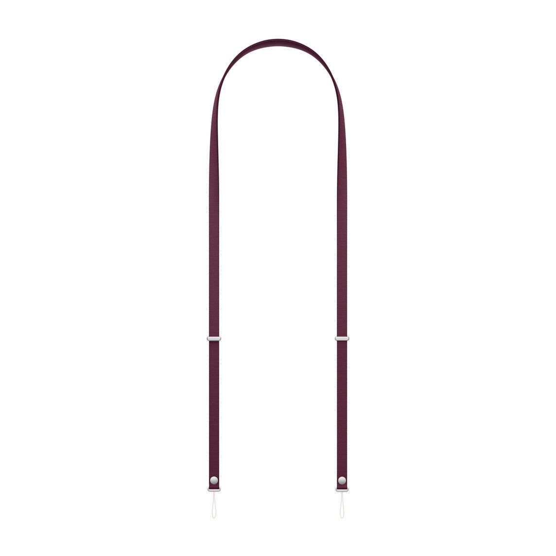 Apple Crossbody Strap - Burgundy