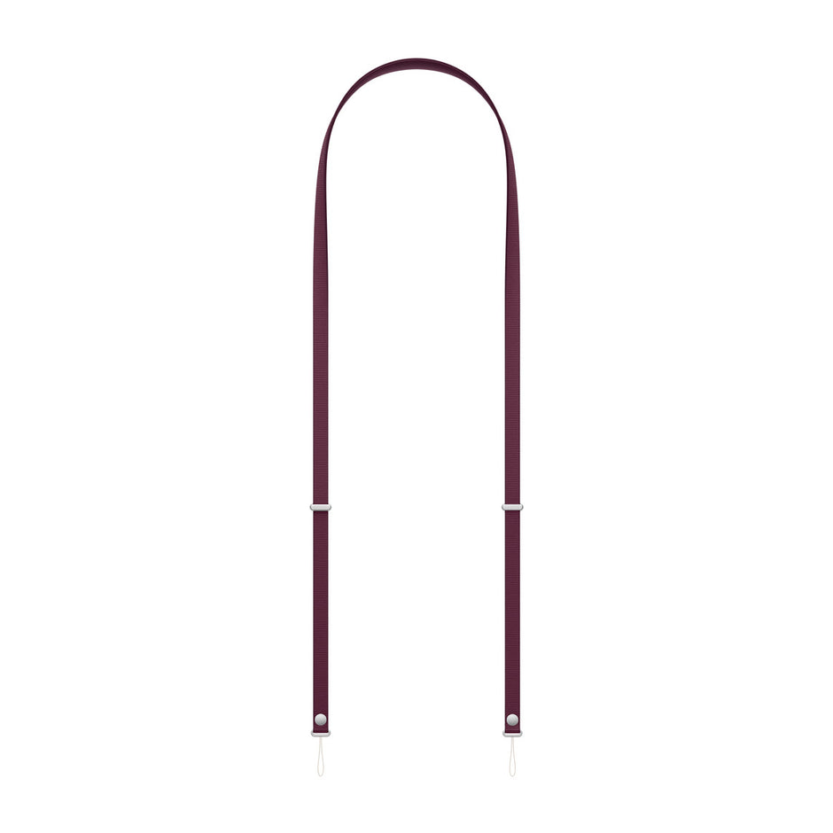 Apple Crossbody Strap - Burgundy