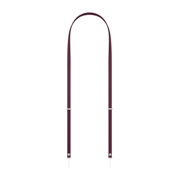 Apple Crossbody Strap - Burgundy
