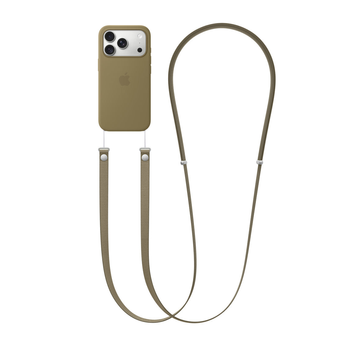 Apple Crossbody Strap - Olive