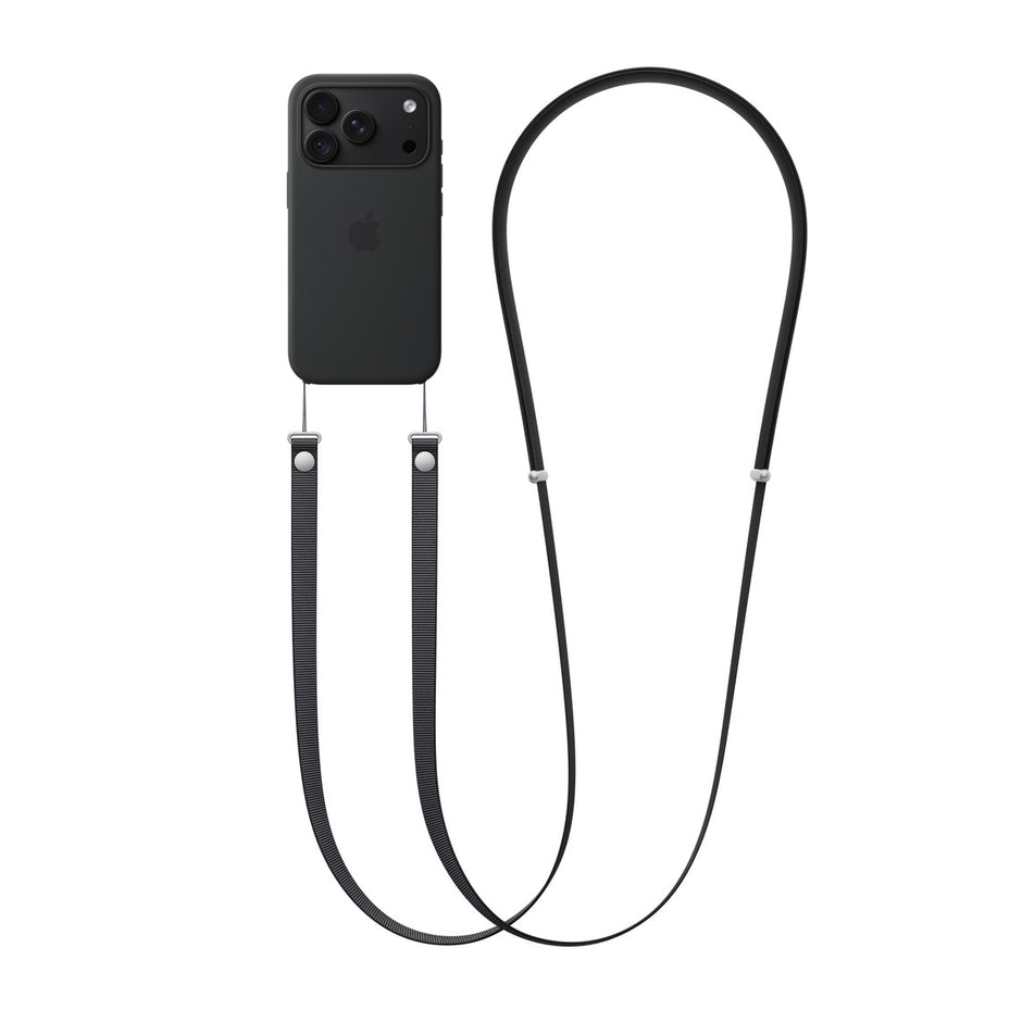 Apple Crossbody Strap - Black