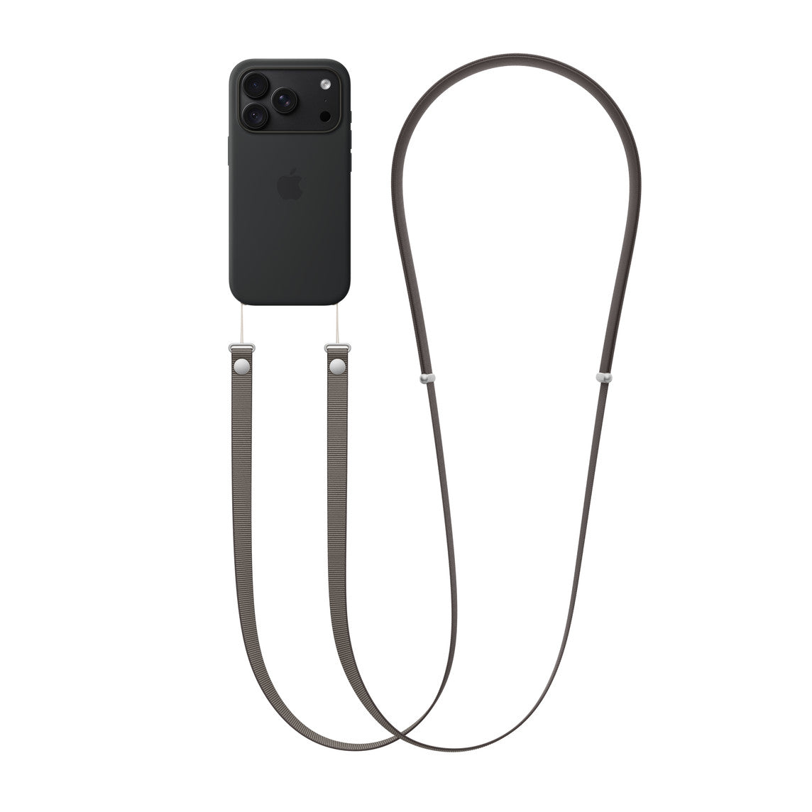 Apple Crossbody Strap - Taupe