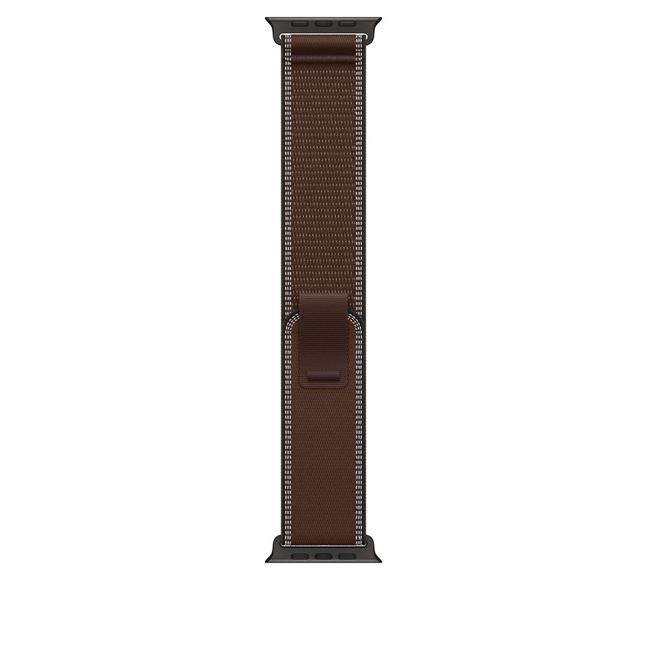 49mm Dark Umber Trail Loop - M/L - Black Titanium Finish