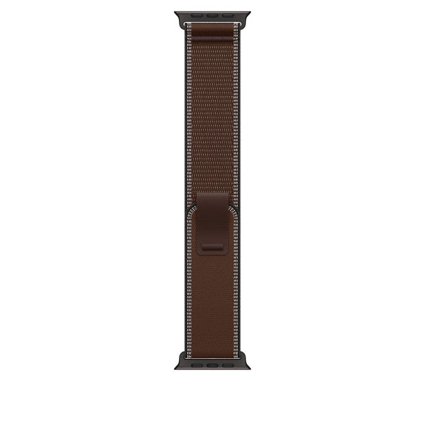49mm Dark Umber Trail Loop - M/L - Black Titanium Finish