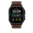 49mm Dark Umber Trail Loop - M/L - Black Titanium Finish