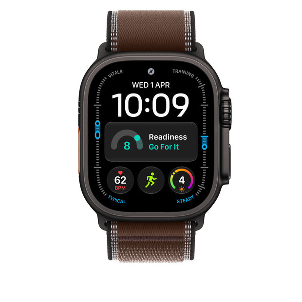 49mm Dark Umber Trail Loop - M/L - Black Titanium Finish