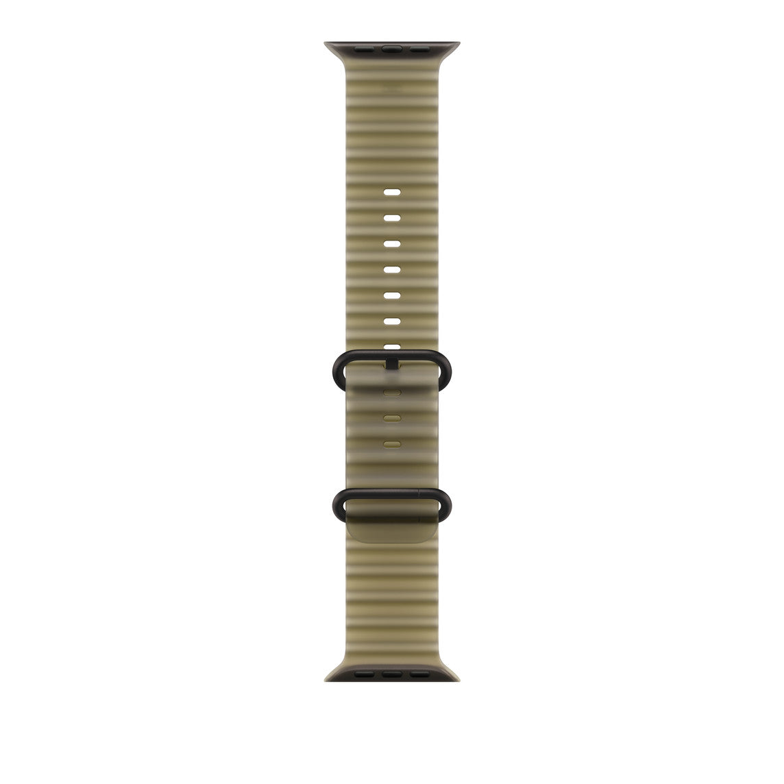 49mm Translucent Kelp Ocean Band - Black Titanium Finish