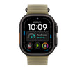 49mm Translucent Kelp Ocean Band - Black Titanium Finish