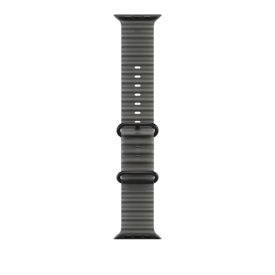 49mm Translucent Black Ocean Band - Black Titanium Finish