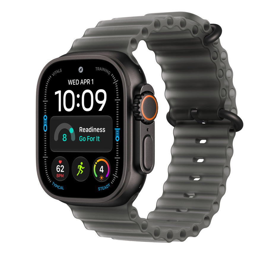 49mm Translucent Black Ocean Band - Black Titanium Finish