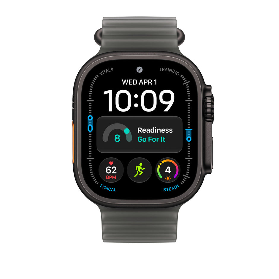49mm Translucent Black Ocean Band - Black Titanium Finish