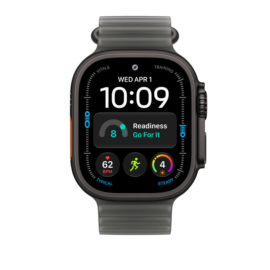 49mm Translucent Black Ocean Band Extension - Black Titanium Finish