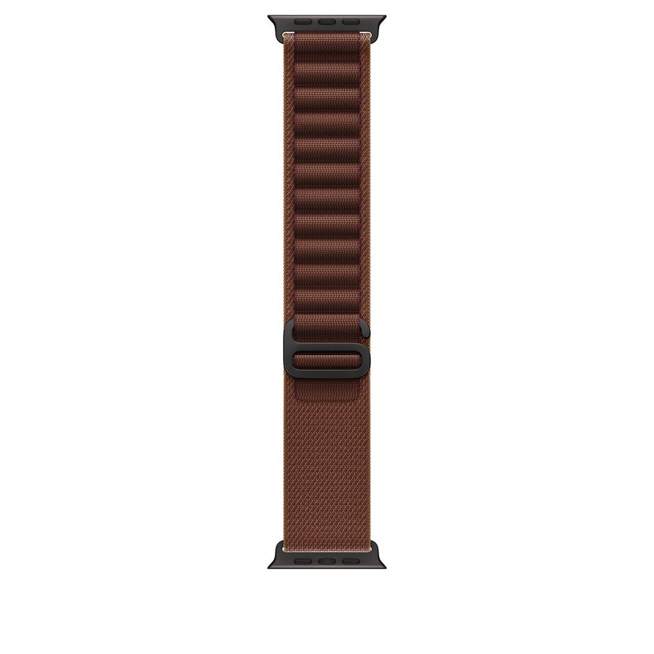 49mm Burgundy Alpine Loop - Large - Black Titanium Finish