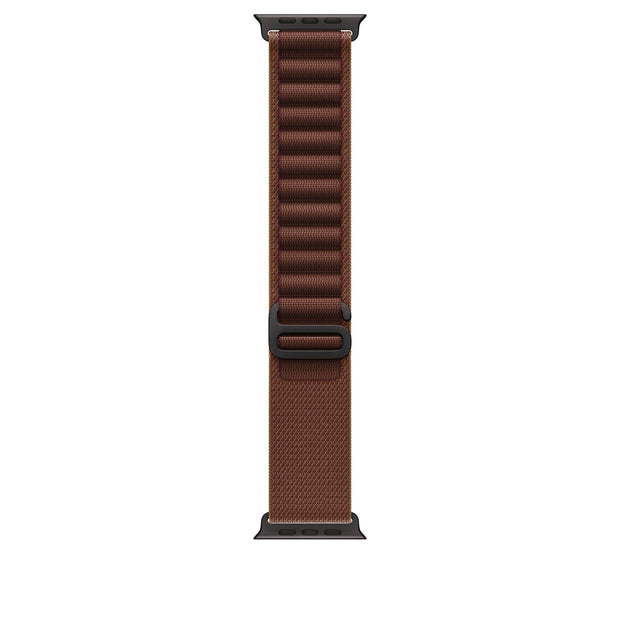 49mm Burgundy Alpine Loop - Large - Black Titanium Finish