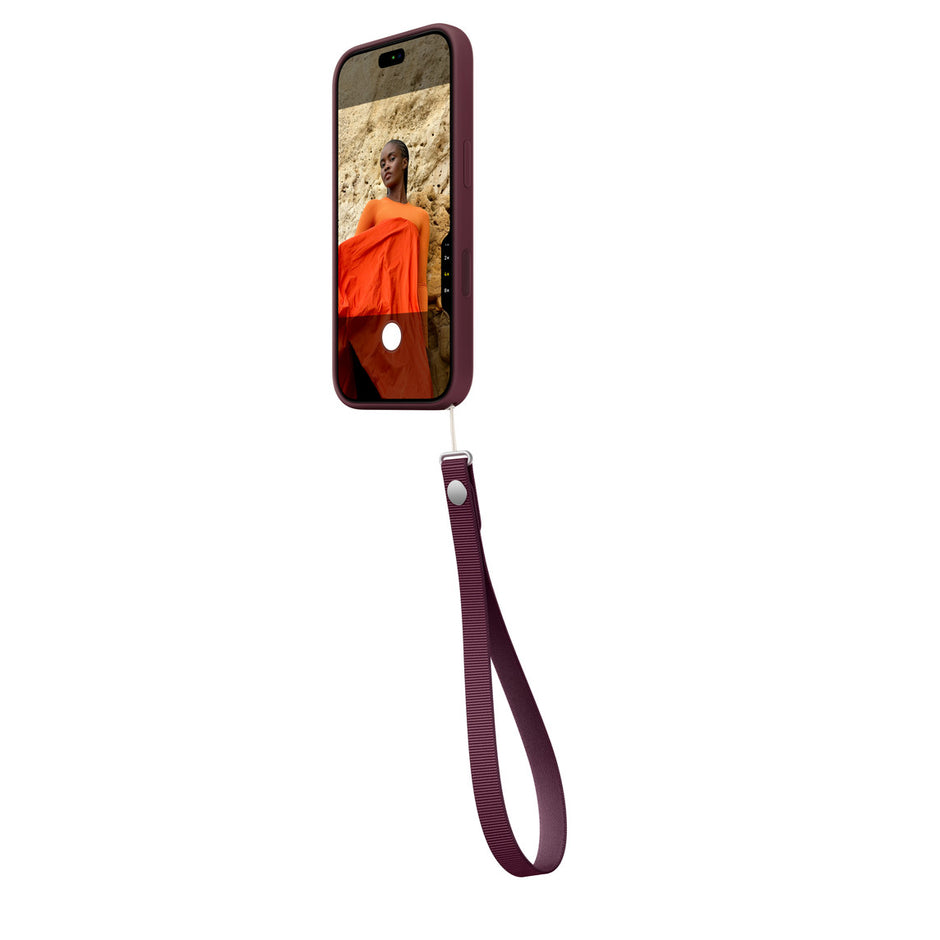 Apple Wrist Strap - Burgundy
