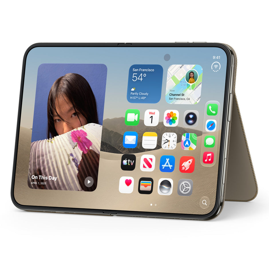 iPhone Duo Folio with Kickstand - Taupe