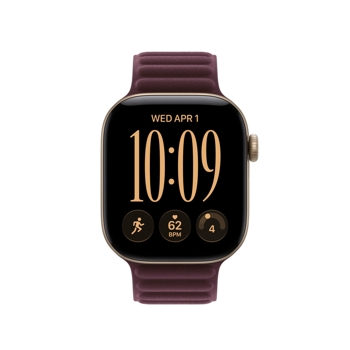 42mm Burgundy Magnetic Link - M/L