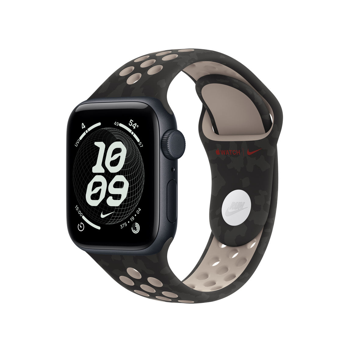 40mm After Dark Black Nike Sport Band - S/M