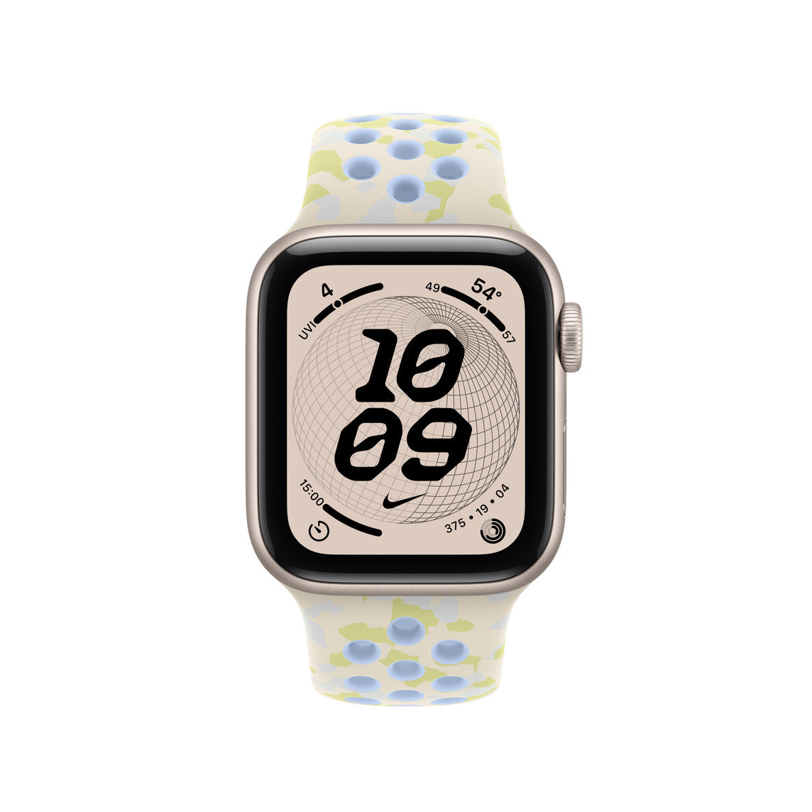 40mm Chalk Calm Nike Sport Band - S/M