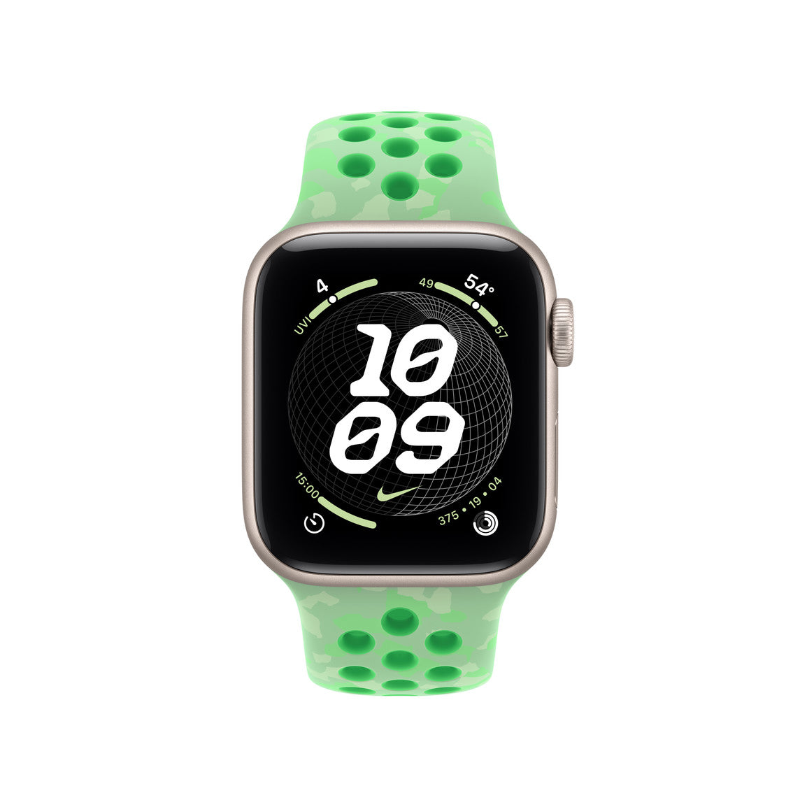 40mm Green Spark Nike Sport Band - M/L