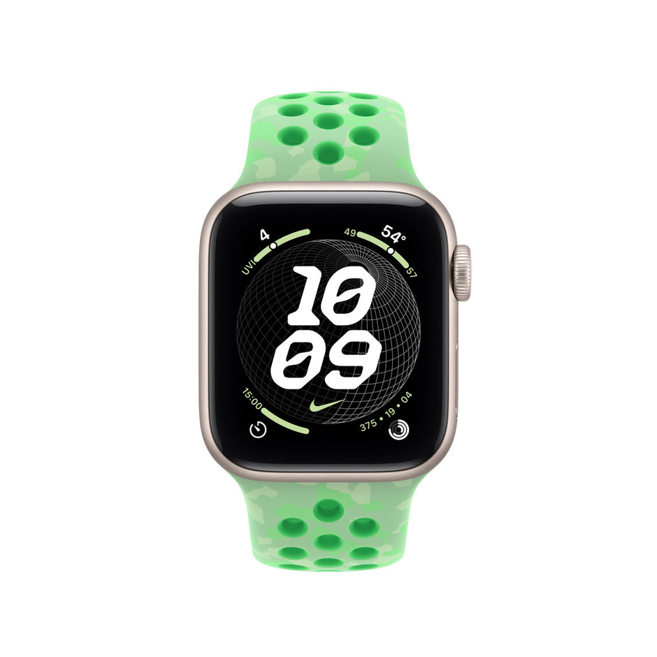 40mm Green Spark Nike Sport Band - M/L