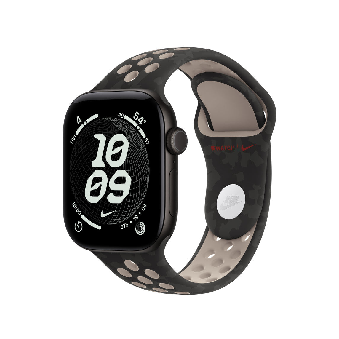 42mm After Dark Black Nike Sport Band - S/M