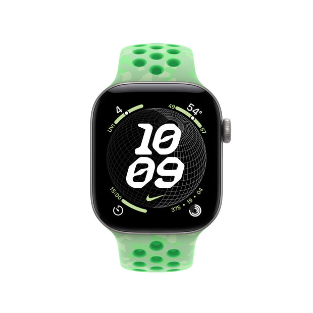 42mm Green Spark Nike Sport Band - S/M