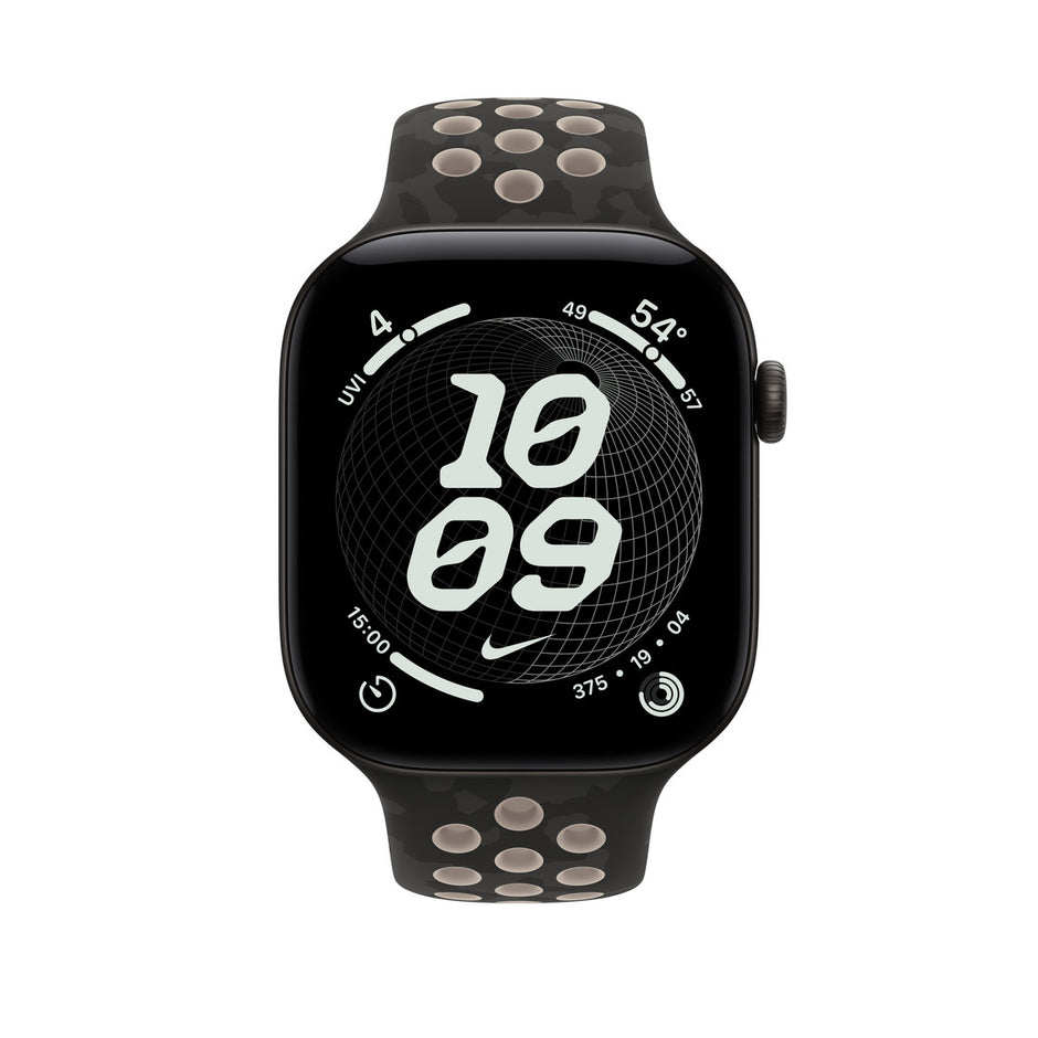46mm After Dark Black Nike Sport Band - S/M