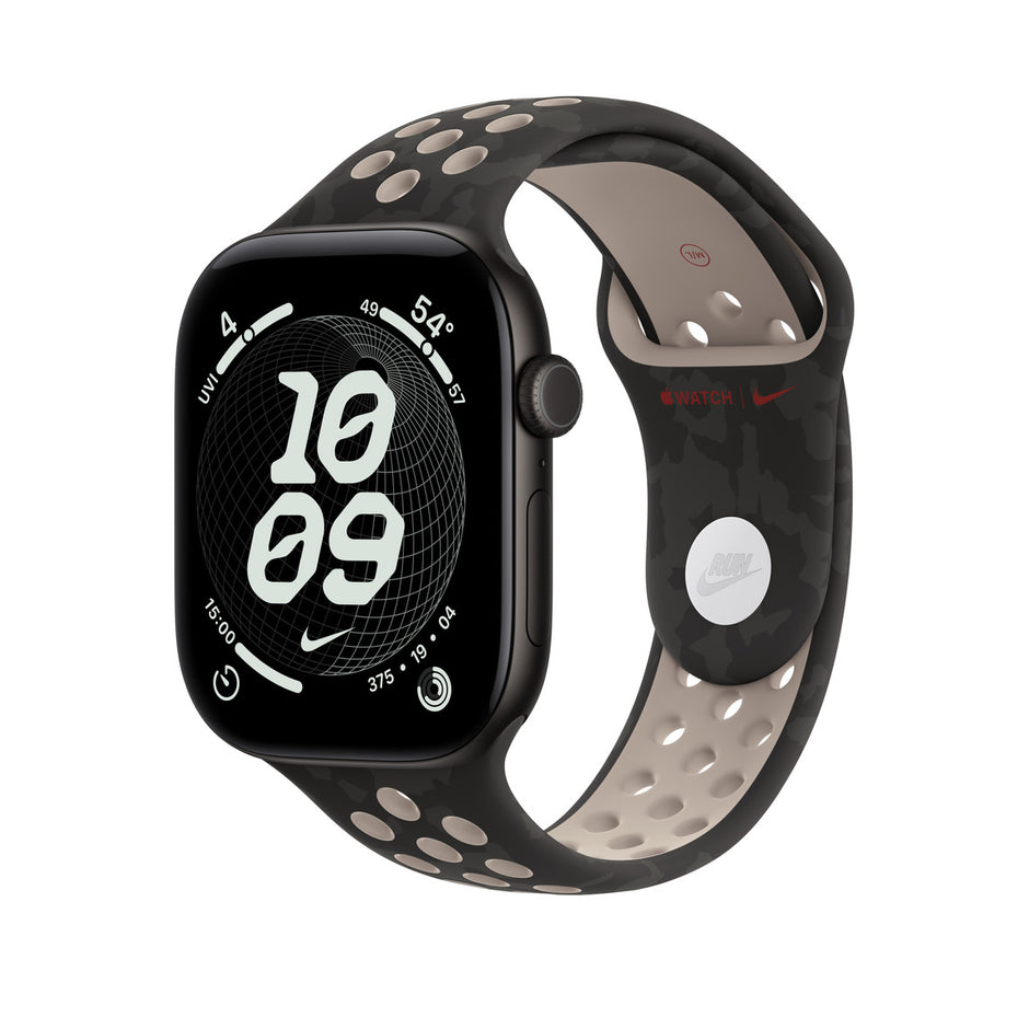 46mm After Dark Black Nike Sport Band - M/L