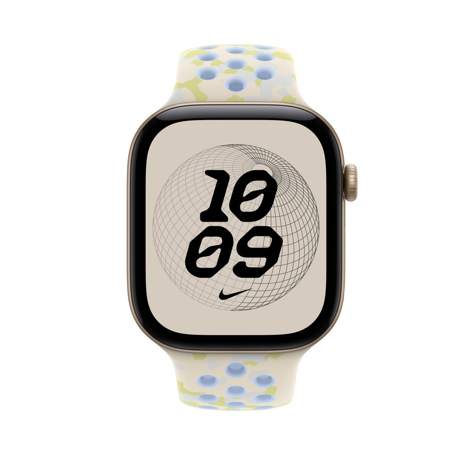 46mm Chalk Calm Nike Sport Band - S/M