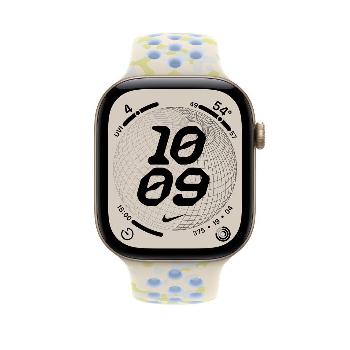 46mm Chalk Calm Nike Sport Band - M/L