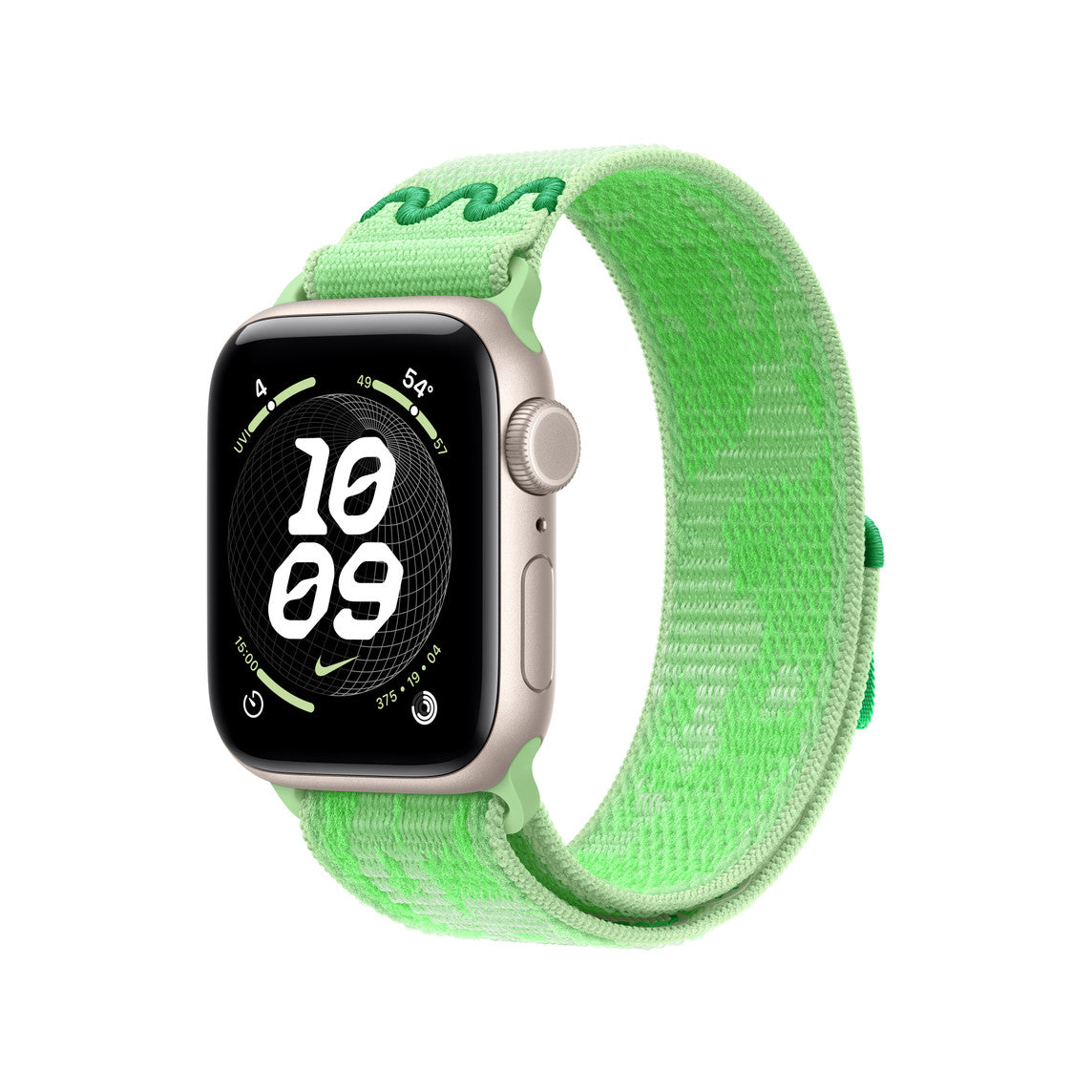 40mm Green Spark Nike Sport Loop