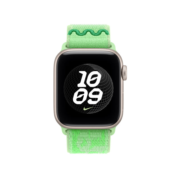 40mm Green Spark Nike Sport Loop