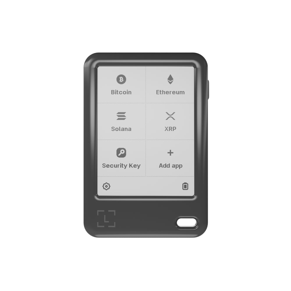 Ledger Nano Gen 5 Hardware Wallet incl. Ledger Recovery Key - Jet Black