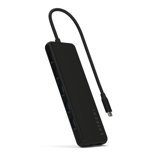 Satechi 13-in-1 USB-C Triple Display Multiport Adapter - Black