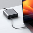 Зарядно Satechi, 6 порта, 200W, USB-C, сив
