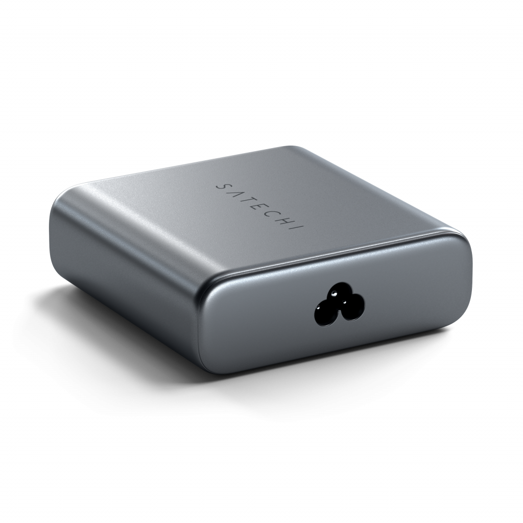 Зарядно Satechi, 6 порта, 200W, USB-C, сив