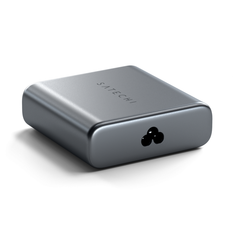 Зарядно Satechi, 6 порта, 200W, USB-C, сив